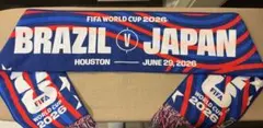FIFA World Cup 2026 ブラジル対日本 マッチデーマフラー - メルカリ