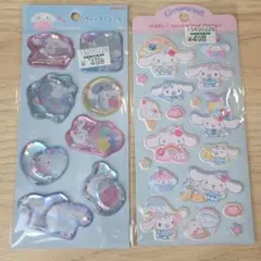 ウォーターシール　ジュエルマシュマロステッカー サンリオ シナモン