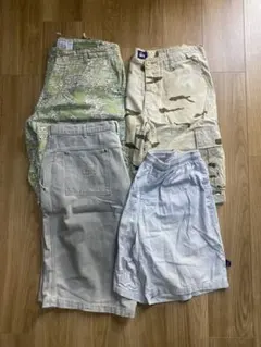 レア 80s stussy オンブレ チェックショーツ L - メルカリ