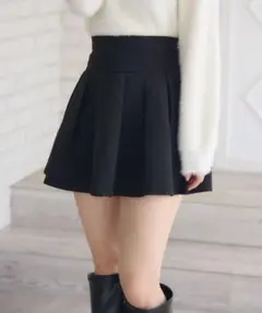 ハイウエストタックミニSK ブラック RETRO GIRL