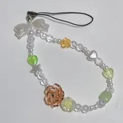 ビーズ ストラップ②