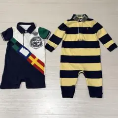 Ralph Lauren ラルフローレン ロンパース 6M 2点