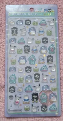 正規品　ボンボンドロップシール　ミニ　サンリオ　はぴだんぶい