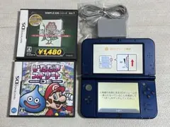 New Nintendo 3DS LL メタリックブルー ソフト付き