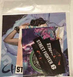 非売品 ストリートファイター6 オリジナルカスタムステッカー TGS