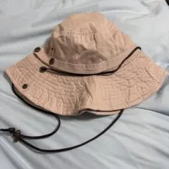 ピンク バケットハット