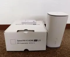カシモWiMAX Speed Wi-Fi HOME 5G L13 ホワイト