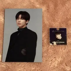 TXT【テヒョン】スターフライヤー 限定ノベルティ アクリルチャーム＆L版