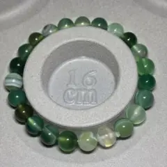 値下げしました❗️グリーンアゲート 天然石 ブレスレット