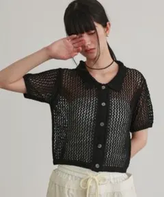 TENTO メッシュニットポロのサムネイル