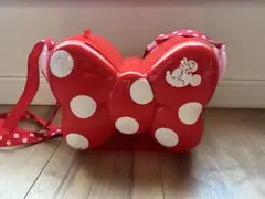 廃盤 ディズニーランド ミニー リボン型 ポップコーンバケット レア