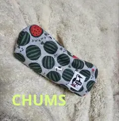 特価 チャムス CHUMS キャンバスペンケース ネイビー/レッド