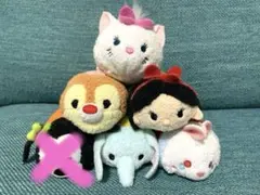 ディズニーツムツム　ぬいぐるみ　5体セット