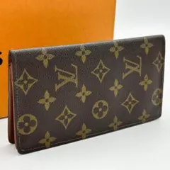 【極美品】ルイヴィトン　モノグラム　ポルトシェキエカルトクレディ　長財布