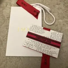 Dior バレンタイン限定　ショッパー ギフトボックス