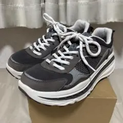 【美品・限定コラボ】アグ x ソフネット 厚底メッシュレースアップスニーカー