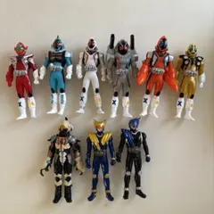 仮面ライダーフォーゼ　ソフビ　9個セット