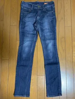 美品　レディース　スキニーデニム　ブルー　M