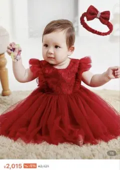 SHEIN ベビードレス ヘアバンド セット