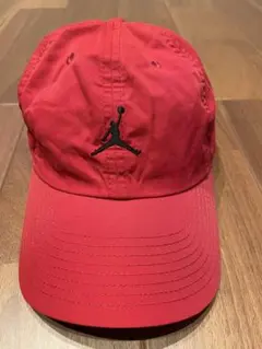 【美品】NIKE JORDAN 赤 キャップ サイズフリーのサムネイル