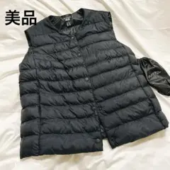 人気　UNIQLO パフテックキルティングベスト S ユニクロ