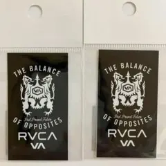 新品！未使用品！未開封！★超極美品★RVCAステッカー　正規品。