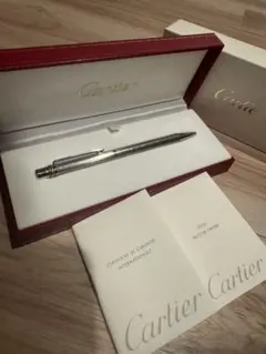 カルティエ Cartier パシャ ドゥ カルティエ ボールペン シルバー