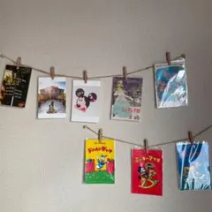 ディズニー　ポストカード8枚セット