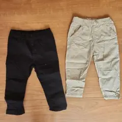 ELFINDOLLCLASSIC moujonjon パンツ 90 黒 ベージュ
