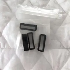 Kaaipee 時計ベルトループ シリコン 22mm 4個セット