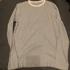 UNIQLO ユニクロ ソフトリブボーダークルーネックT XL
