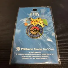 ポケモンセンター ナゴヤ限定 ロゴピンズ ピンバッジ 2002 名古屋