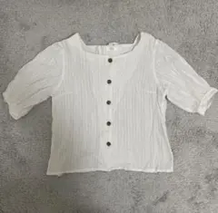 honeys C・O・L・Z・A ブラウス 白 春服