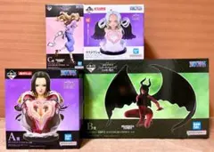 一番くじ ワンピース メモリーオブヒロインズ フィギュア 4点セット