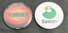 Sammy 缶バッジ　マックスベッド　２種のサムネイル