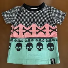 GASBAG スカル柄 Tシャツ ドット柄 4サイズのサムネイル