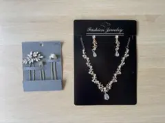 ブライダルアクセサリー ネックレス・イヤリング・ヘアピン／フォトウェディング