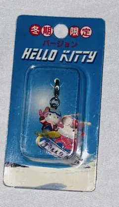 【未開封】HELLOKITTY スノーボード チャーム冬期限定