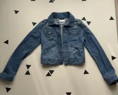 DIESEL ライトブルー クロップドデニムジャケット S