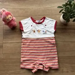 ファミリア(familiar) 70サイズ　ボーダーの組み合わせがかわいい⭐︎