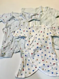 ミキハウス　コンビ肌着 3点セット新生児50サイズ