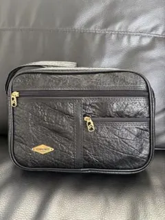 【新品未使用】REIRIKA MATE牛革製セカンドバッグ　メンズ　紳士用　黒