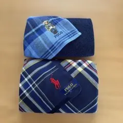 ラルフローレン ハンカチ　タオルハンカチ　ポロベア