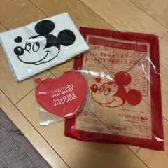 ゼクシィ付録ミッキーマウス トートバッグ＆ポーチ