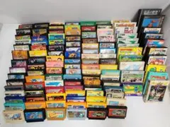 ファミコン　カセット　大量　117本　まとめて　FC　ソフト 箱 説明書