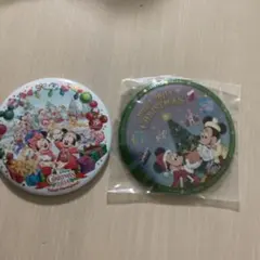 東京ディズニーリゾート 缶バッジ 2点セットのサムネイル