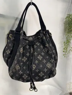 【未使用品】russetラシットパンチングレザーバッグ