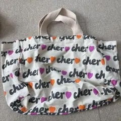 cher ハートプリント ミニトートバッグのサムネイル