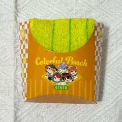 カラフルピーチ からぴち ラウンドワン ハンドタオル のあ - メルカリ
