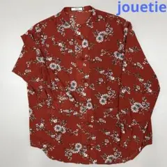 jouetieチャイナシャツ フラワー柄
